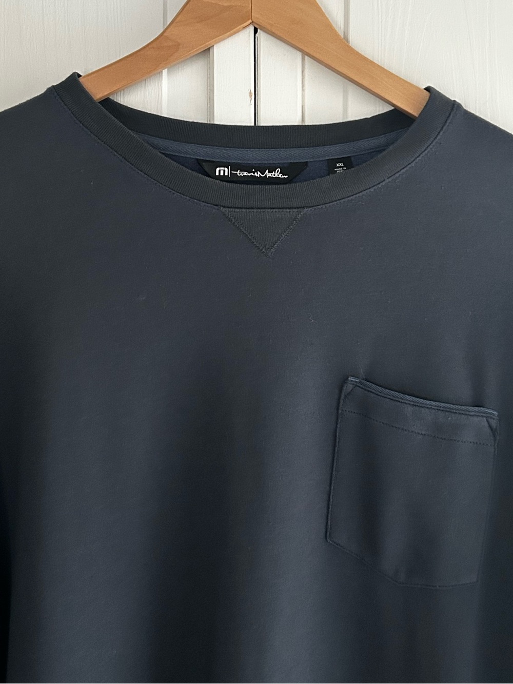 Travis Mathew Men’s Size XXL Long Sleeve Crew Neck Pullover Jersey